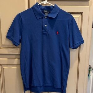 Polo by Ralph Lauren Men's Classic Blue Polo Shirt